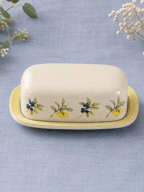 Royal Doulton Carmina Fine China Covered Butter Dish TC1277 1999